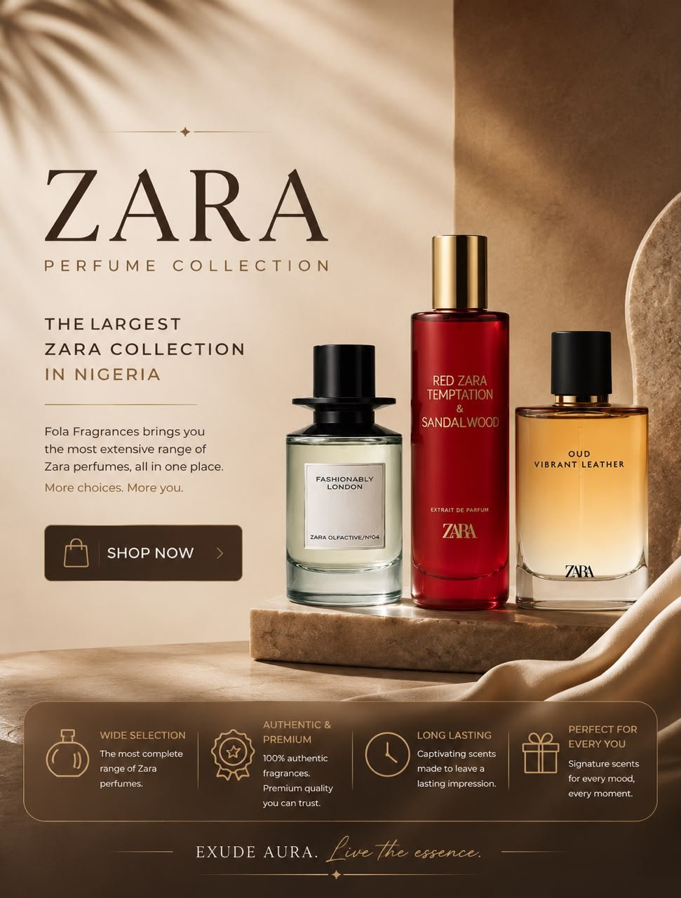 Zara Perfumes in Nigeria