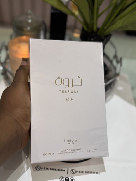 Lattafa Tharwah Gold EDP - Image 2
