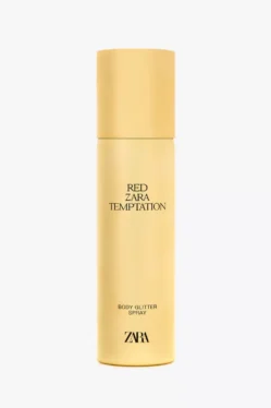 Zara Red Temptation Glitter/Shimmer Oil Spray  100ml