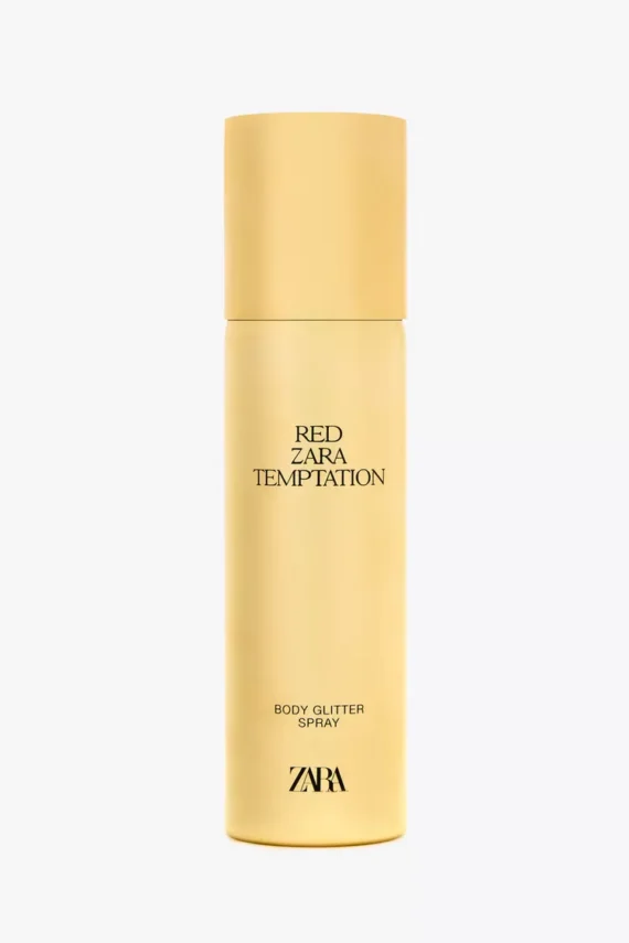 Zara Red Temptation Glitter/Shimmer Oil Spray  100ml