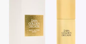 Zara Golden Decade Glitter/Shimmer Oil Spray  100ml 3
