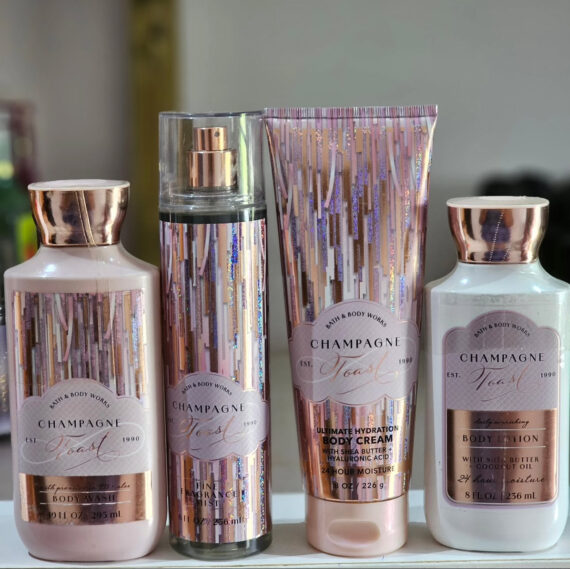 Champagne toast body wash 250ml