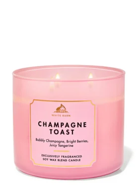 Champagne Toast 3 Wick Scented Candle