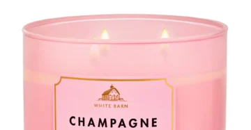 Champagne Toast 3 Wick Scented Candle 1