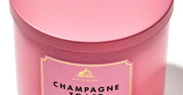 Champagne Toast 3 Wick Scented Candle 2
