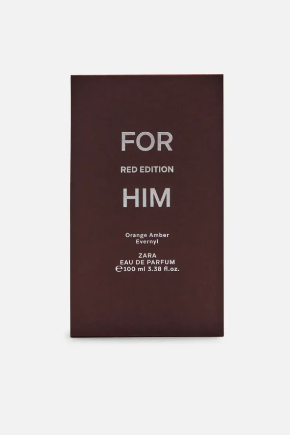Zara for him red edition 100ml - Image 2