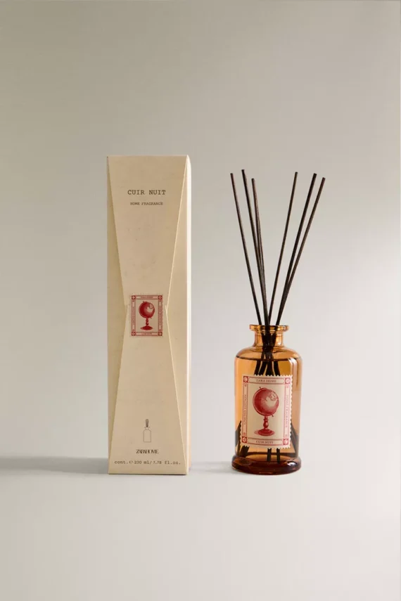 Zara Cuir noir reed diffuser 230 ml