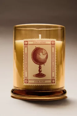 Zara Cuir noir scented candle 130g