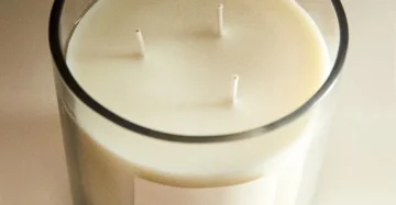 Zara white jasmine Scented candle 620g 1