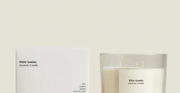 Zara white jasmine Scented candle 620g 2