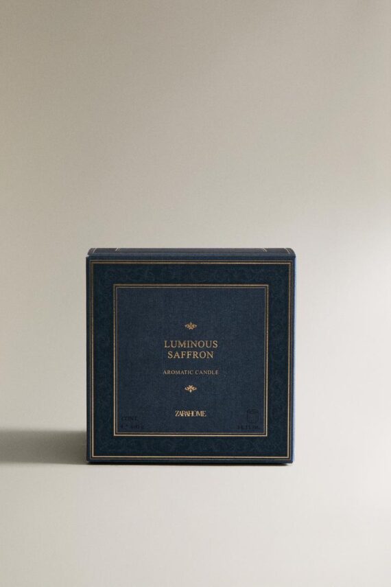 Zara luminous saffron Scented candle 400g - Image 2