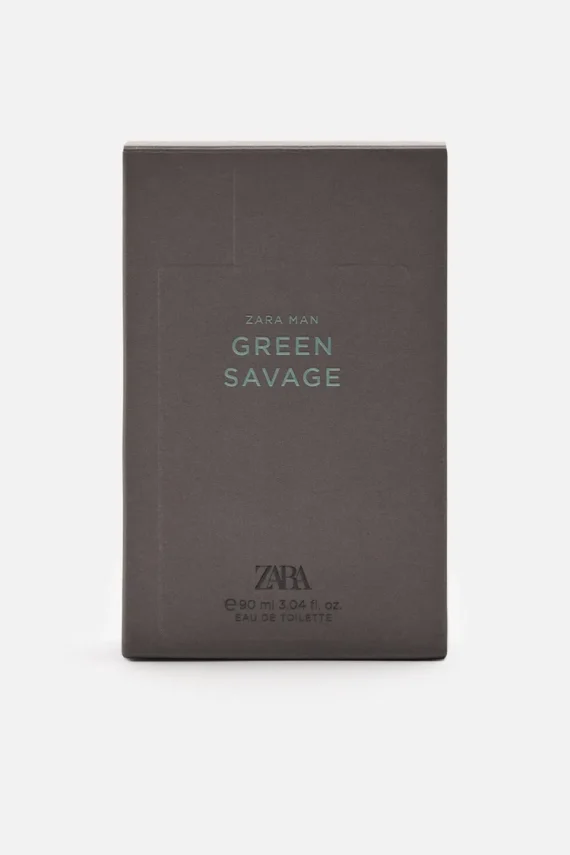 Zara green savage edt 90ml - Image 2