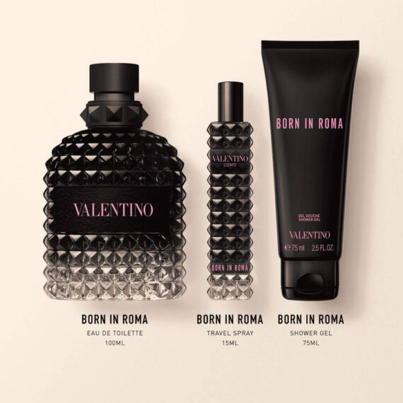 Valentino Born In Roma Uomo EDT Gift Set - Image 2