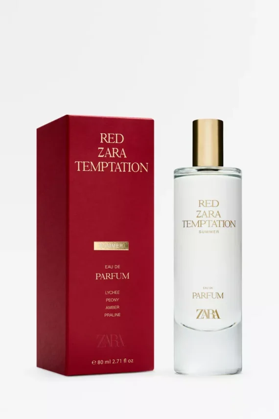 RED ZARA TEMPTATION SUMMER EDP 80 ML