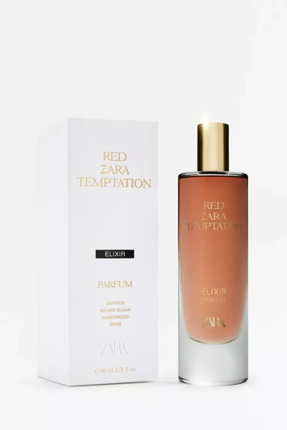 RED ZARA TEMPTATION ELIXIR PARFUM 80 ML