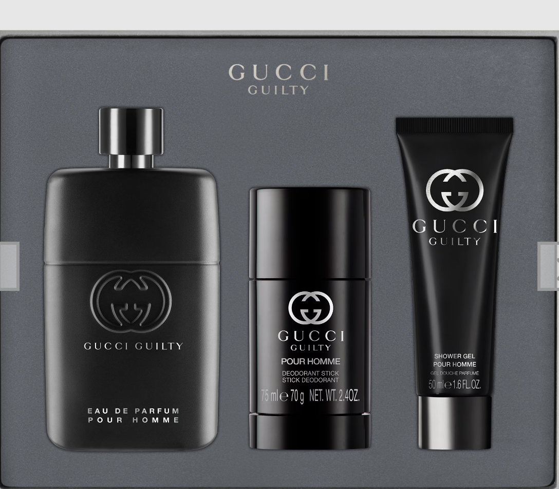GUCCI GUILTY POUR HOMME GIFT SET - Folafragrances