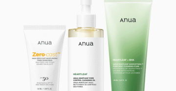 Anua Double Cleanse + SPF Set 1
