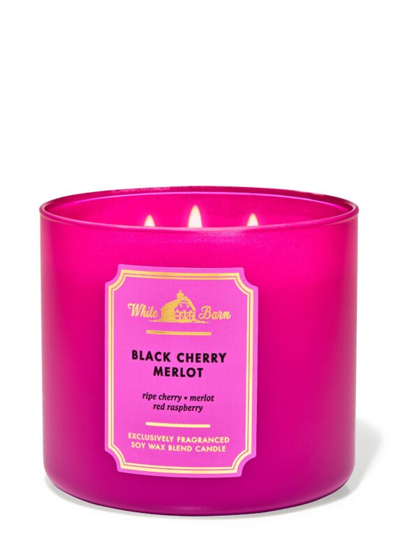 Black Cherry Merlot Scented candle