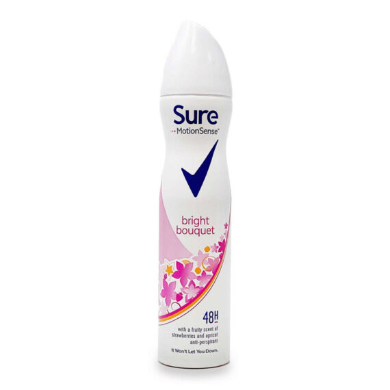 Sure 48h Bright Bouquet Anti-perspirant Deodorant Spray 250ml