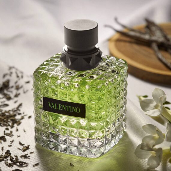 Valentino Born in Roma Donna Green Stravaganza