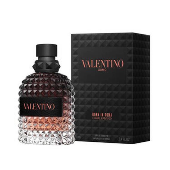 Valentino BORN IN ROMA UOMO CORAL FANTASY EDT 100ml - Image 2