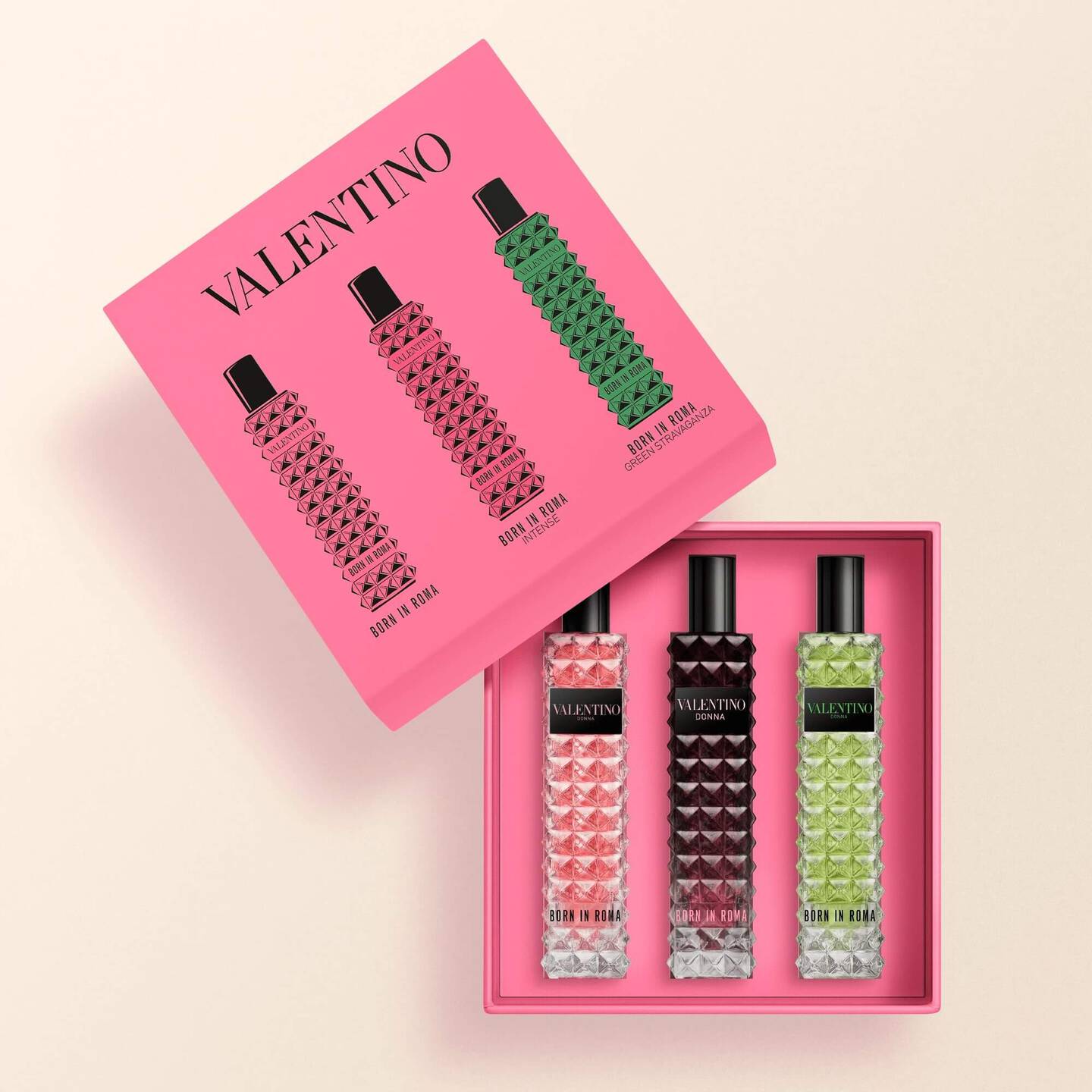 DONNA BORN IN ROMA PERFUME TRAVEL TRIO 3 DONNA BORN IN ROMA PERFUME TRAVEL TRIO