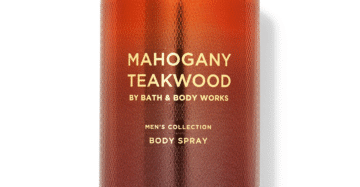 Mahogany Teakwood Body Spray 1