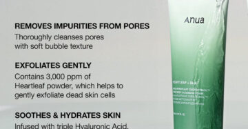 Anua Heartleaf Quercetinol Pore Deep Cleansing Foam 3