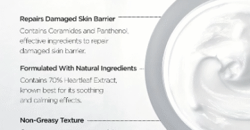 Anua Heartleaf 70% Intense Calming Cream 4