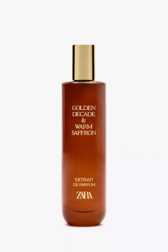 ZARA GOLDEN DECADE & WARM SAFFRON EXTRAIT DE PARFUM 50ML