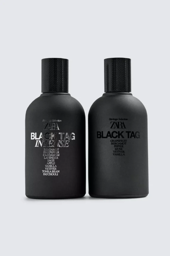 Zara BLACK TAG EDP + BLACK TAG INTENSE EDP 2 X 100ML