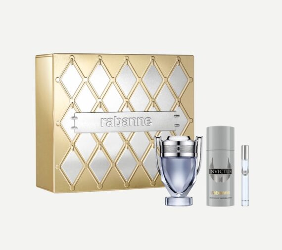 Paco Rabanne INVICTUS EDT 100 ML & DEODORANT 150 ML & TRAVEL SPRAY 10 ML GIFT SET
