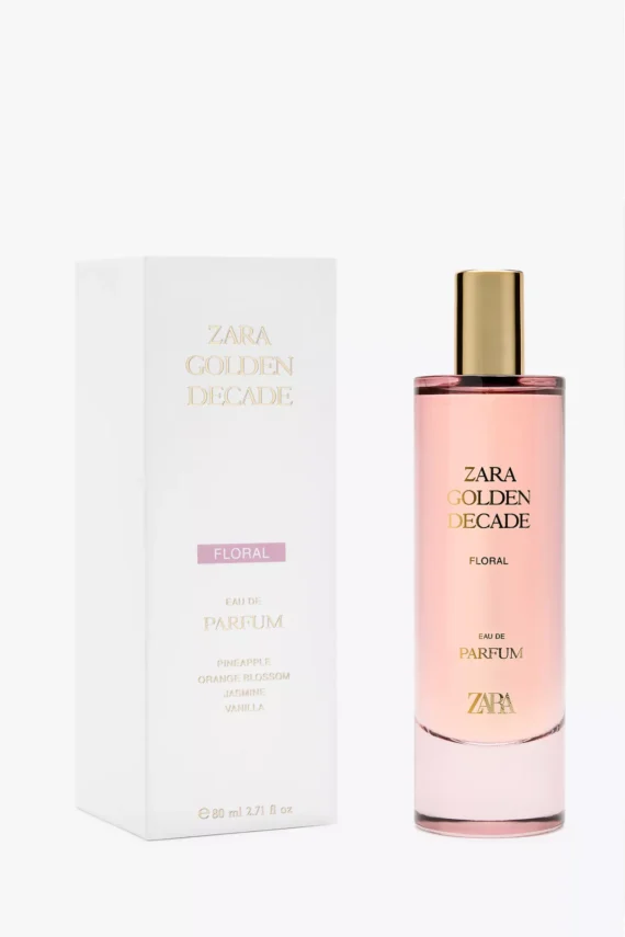 Zara GOLDEN FLORAL DECADE EDP 80ML