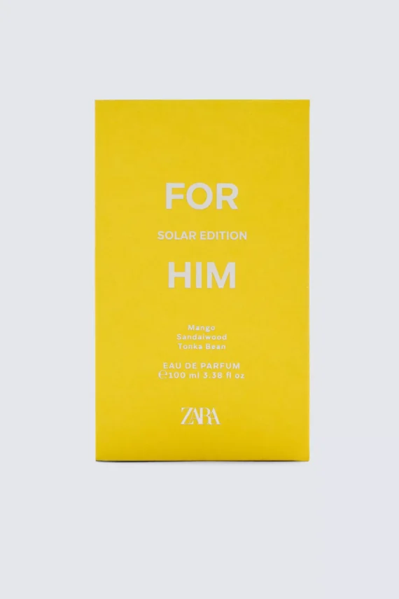 ZARA FOR HIM SOLAR EDITION EDP 100ML - Image 2