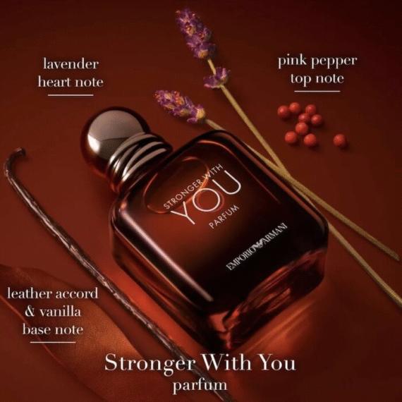 Emporio Armani Stronger With You Parfum 100ml For Men - Image 3