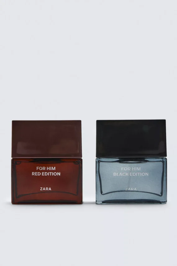 ZARA FOR HIM + FOR HIM RED EDITION EDP 2 X 50 ML
