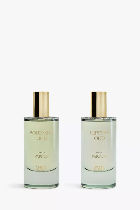 ZARA OUD CAPSULE BOHEMIAN OUD & HIPSTER OUD EDP 2 X 50ML