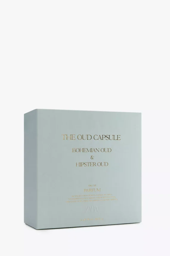 ZARA OUD CAPSULE BOHEMIAN OUD & HIPSTER OUD EDP 2 X 50ML - Image 2