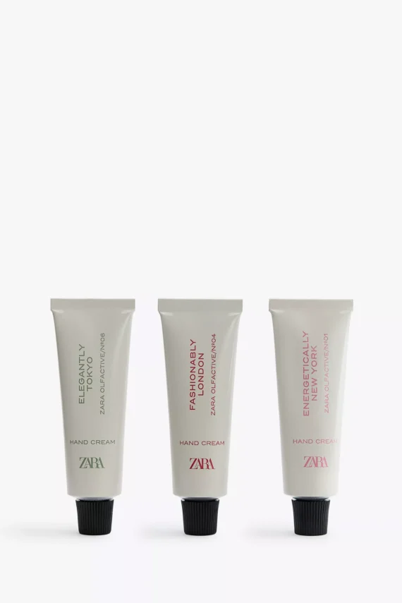 ZARA VIBRANT CITIES HAND CREAM DISCOVERY SET 3 X 30 ML