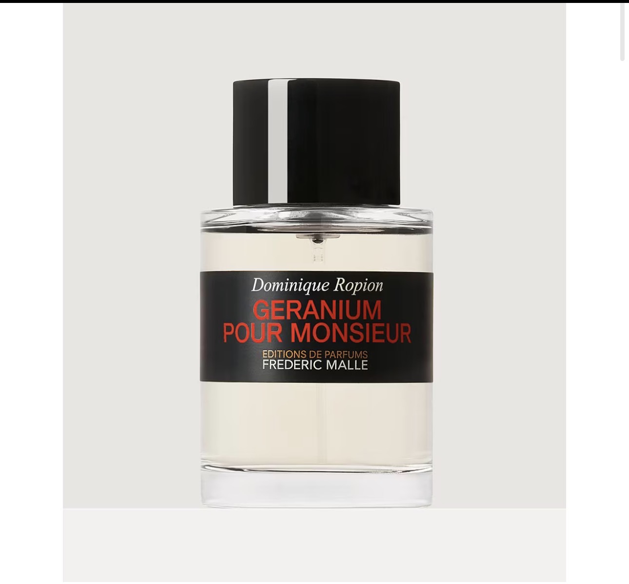 GERANIUM POUR MONSIEUR by Dominique Ropion 100 ml 3 GERANIUM POUR MONSIEUR by Dominique Ropion 100 ml