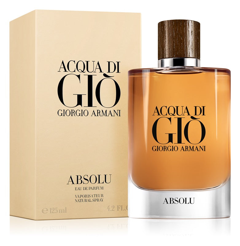 GIORGIO ARMANI ACQUA DI GIO ABSOLU EAU DE PARFUM 125ML 3 GIORGIO ARMANI ACQUA DI GIO ABSOLU EAU DE PARFUM 125ML