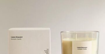 Zara Lemon Bergamot 620g Scented candle 4