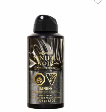 Vanilla Noir Body Spray BBW